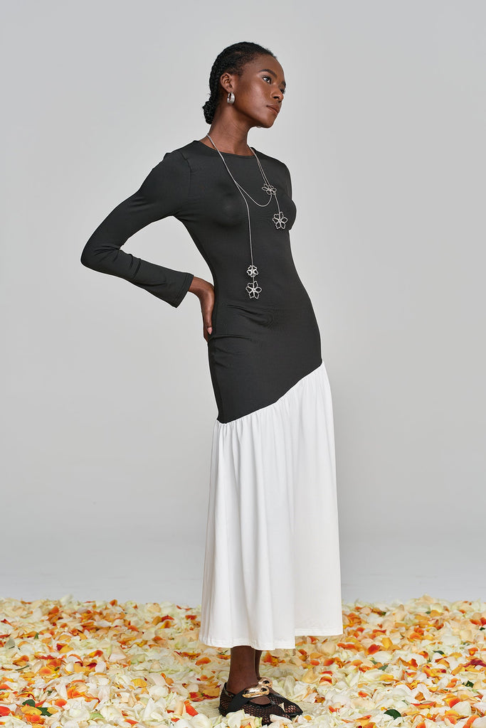 Shop  beautiful dress - Perfect for special occasions | Ambre Deconstruct Ruch Bodycon Maxi Dress