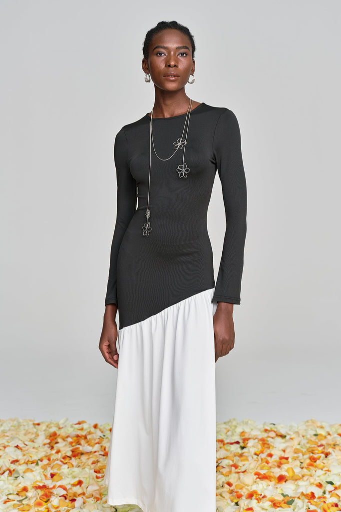 Ambre Deconstruct Ruch Bodycon Maxi Dress - Stylish beautiful dress for special occasions | Buy Online