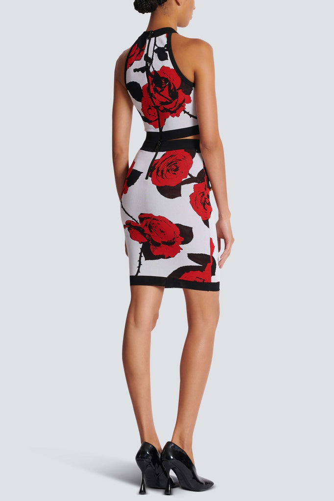 Stylish beautiful dress | Amiya Rose Jacquard Skirt - Ideal for special occasions