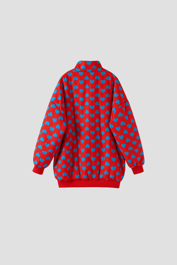 Anamika Love Dot Stand Collar Skirt Set - Stylish beautiful dress for special occasions | Buy Online