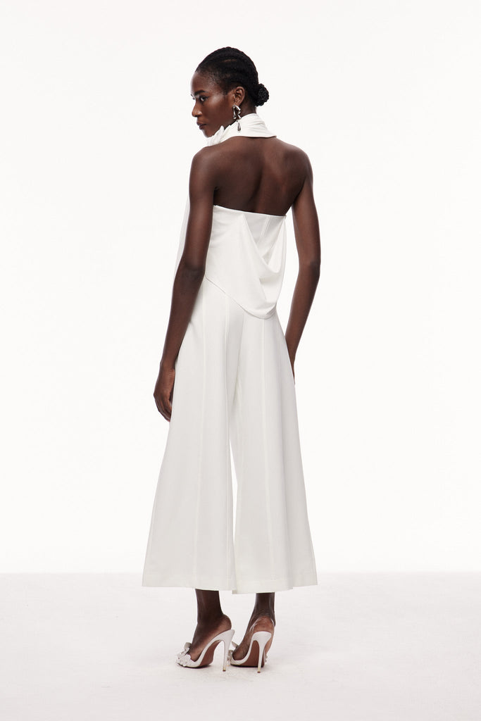 Stylish beautiful dress | Anca Flower Asymmetric Ruch Top - Ideal for special occasions