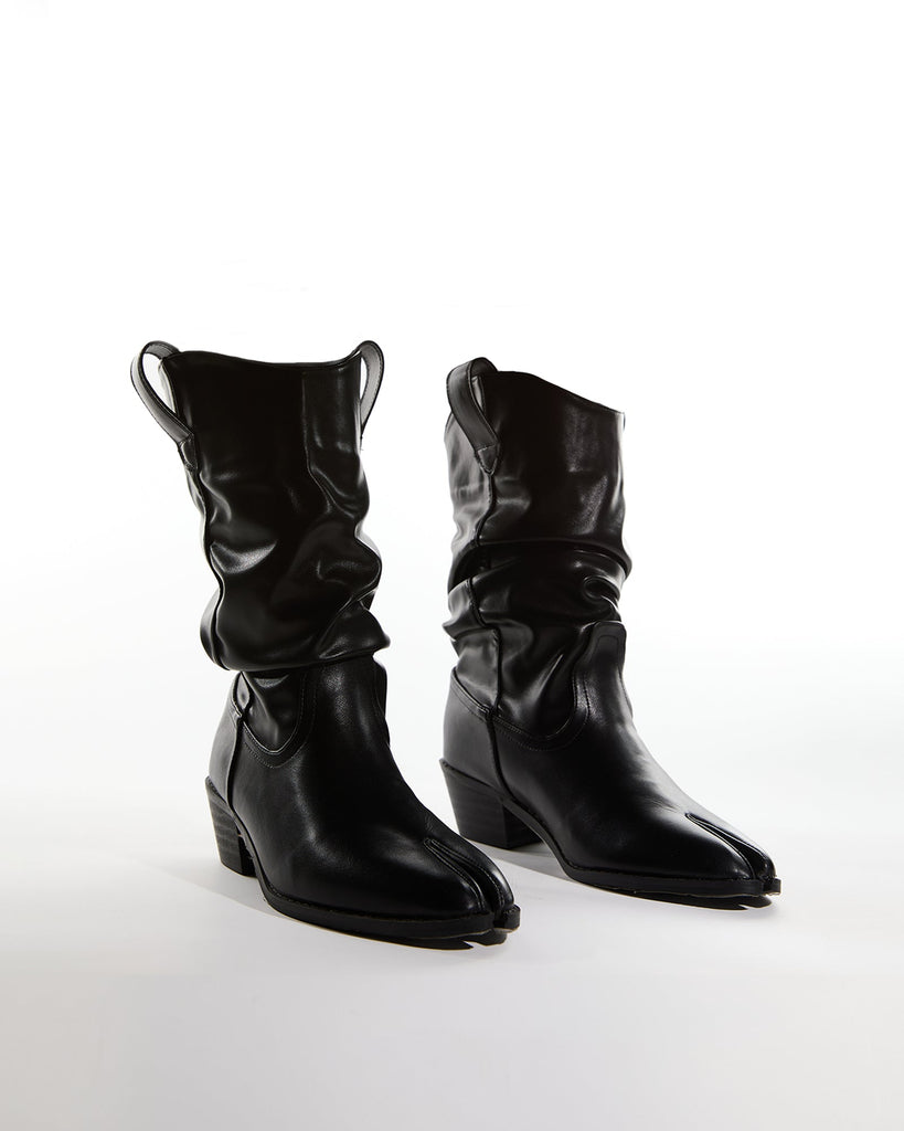 Angelique Suede Cowboy Tabi Boots - Stylish beautiful dress for special occasions | Buy Online