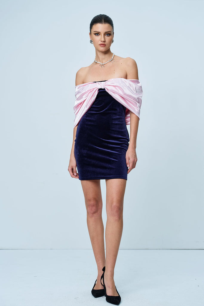 Shop  beautiful dress - Perfect for special occasions | Anh Bow Strapless Bodycon Mini Dress