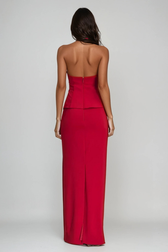 Stylish beautiful dress | Annamarie Halter Neck Bodycon Skirt Set - Ideal for special occasions