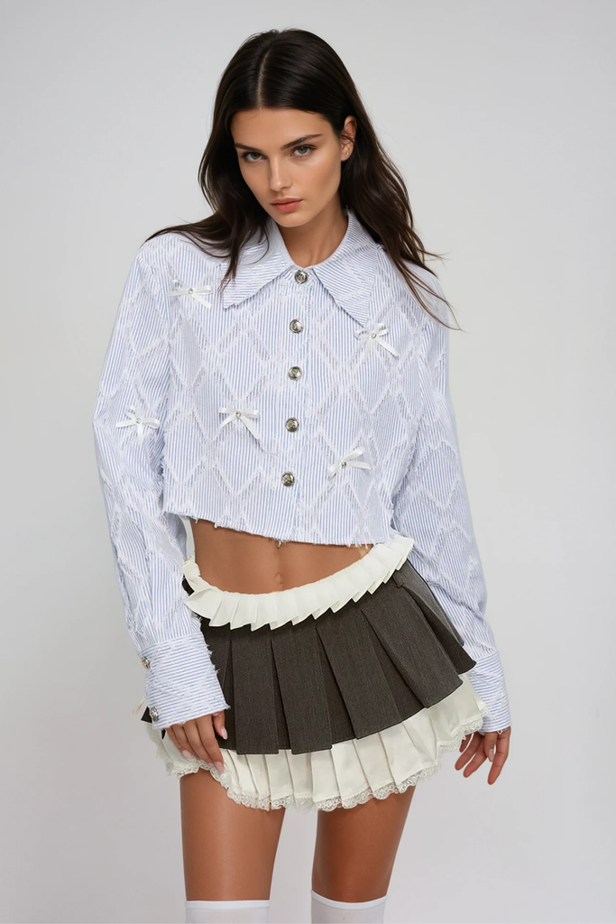 Stylish beautiful dress | Anomie Ruffle Deconstruct Skirt - Ideal for special occasions