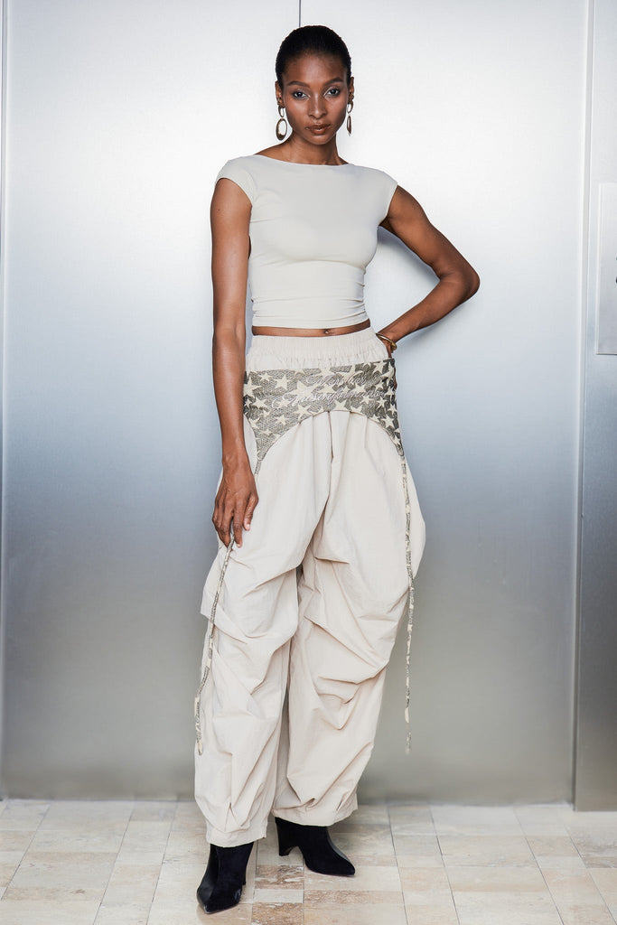 Stylish beautiful dress | Anouk Asymmetric Deconstruct Star Wide Pants - Ideal for special occasions