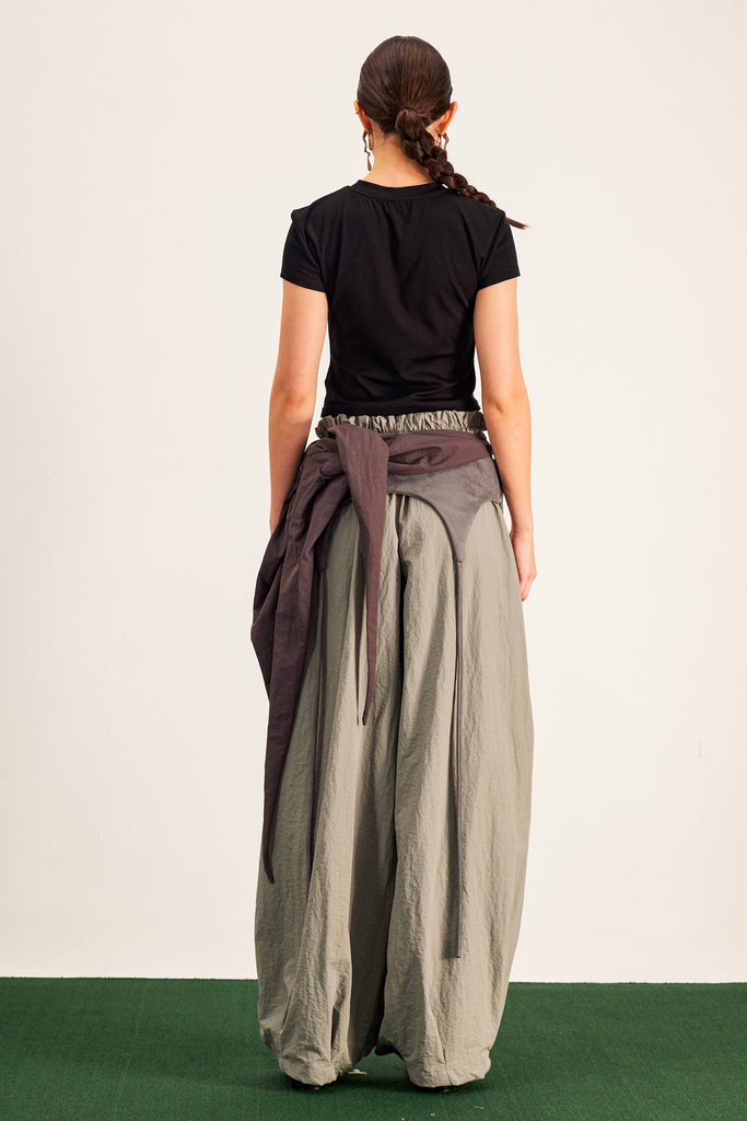 Anouk Asymmetric Deconstruct Wide Pants - Stylish beautiful dress for special occasions | Buy Online
