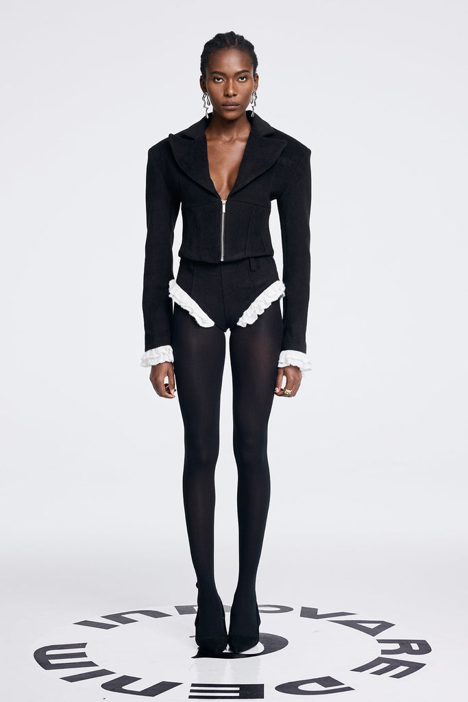 Shop  beautiful dress - Perfect for special occasions | Aoife Lace Lapel Short Pants Set