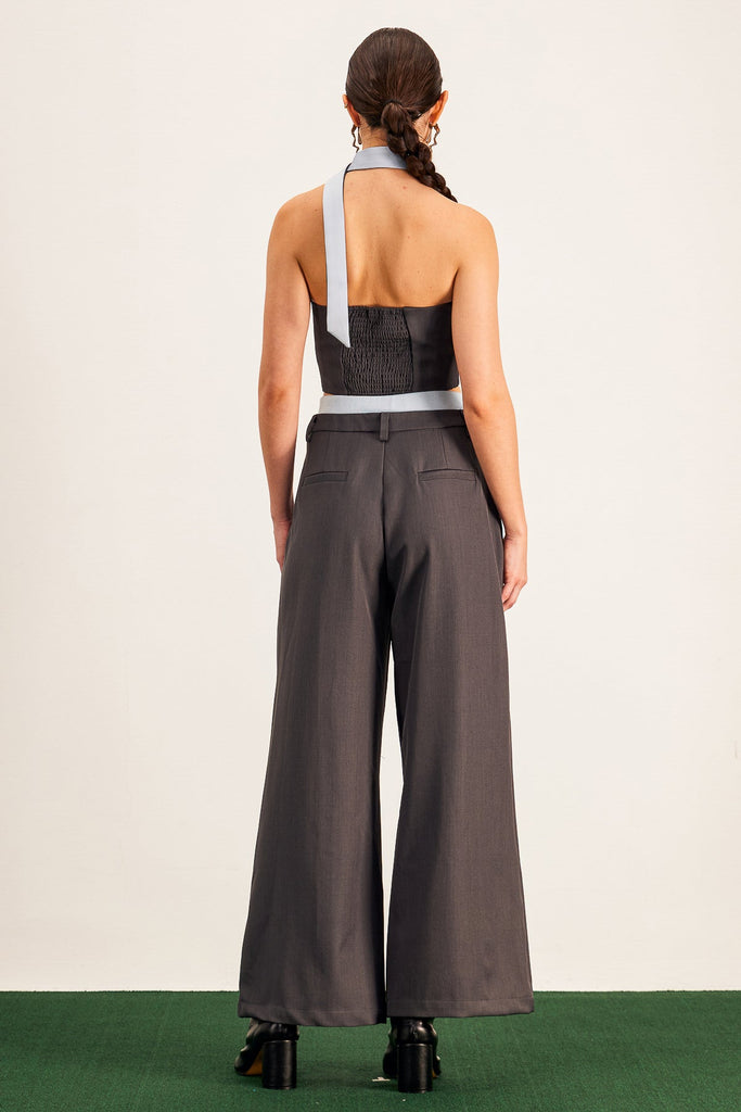 Stylish beautiful dress | Aquarius Deconstruct Pants Set - Ideal for special occasions