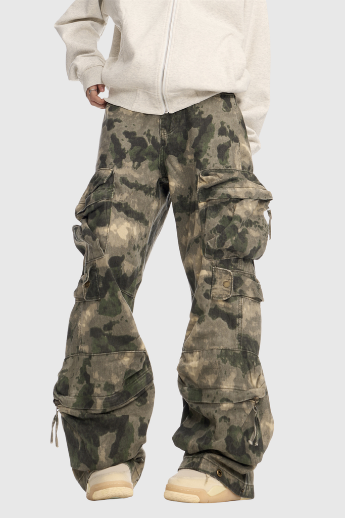 Aragorn Camouflage Print Cargo Jeans - Stylish beautiful dress for special occasions | Buy Online