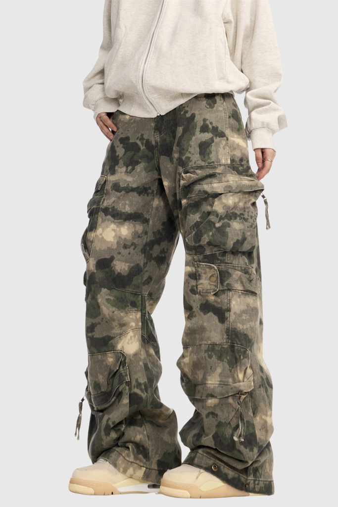 Aragorn Camouflage Print Cargo Jeans - Stylish beautiful dress for special occasions | Buy Online
