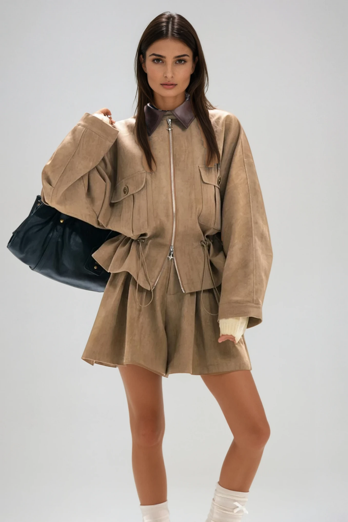 Shop  beautiful dress - Perfect for special occasions | Aravinda Drawstring Ruch Ruffle Pants Set