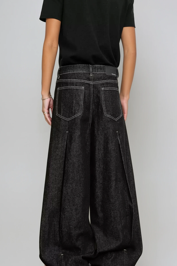 Shop  beautiful dress - Perfect for special occasions | Areli Deconstruct Split Wide Jeans