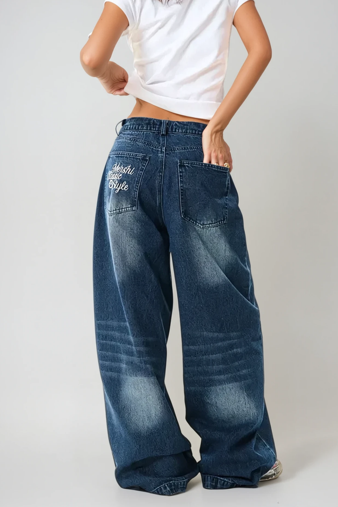 Stylish beautiful dress | Arenda Floral Hayley Wide Jeans - Ideal for special occasions