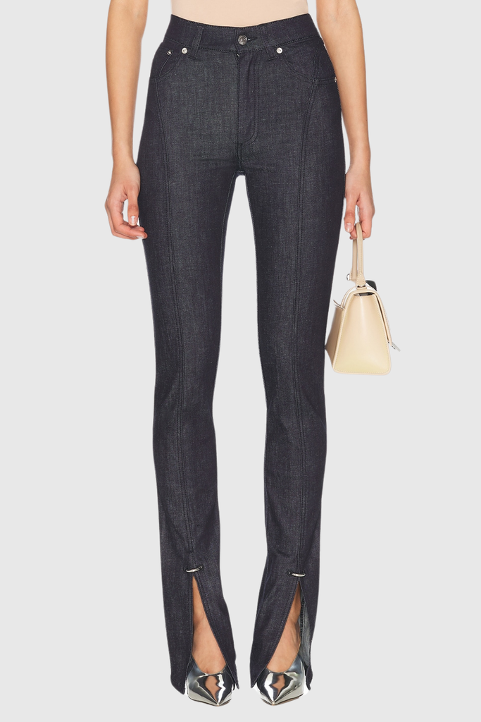 Ari Split Ring Skinny Jeans - Stylish beautiful dress for special occasions | Buy Online