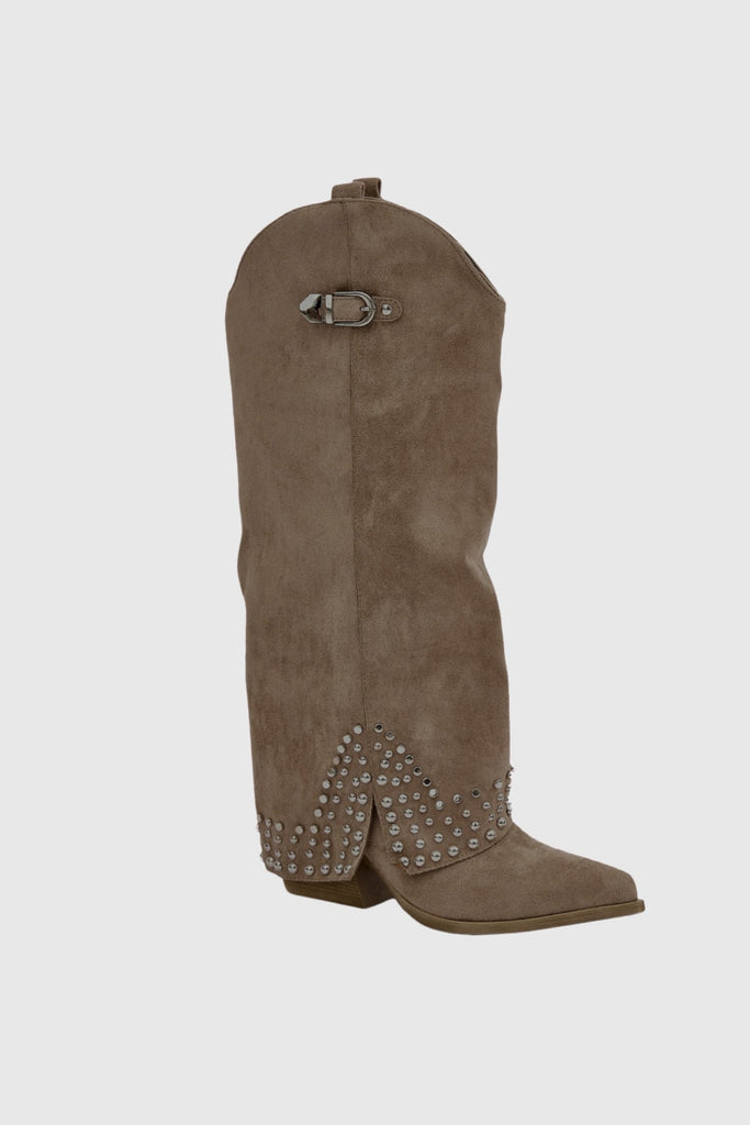 Shop  beautiful dress - Perfect for special occasions | Ariamir Studded Suede Boots
