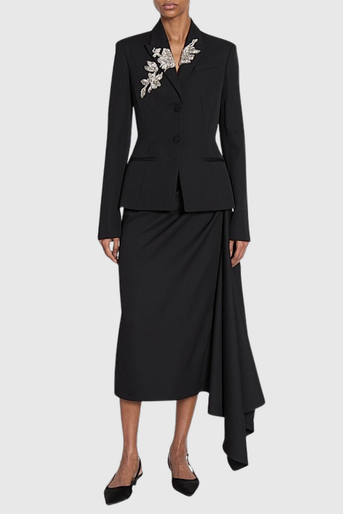 Shop  beautiful dress - Perfect for special occasions | Arnell Crystal Embellished Blazer