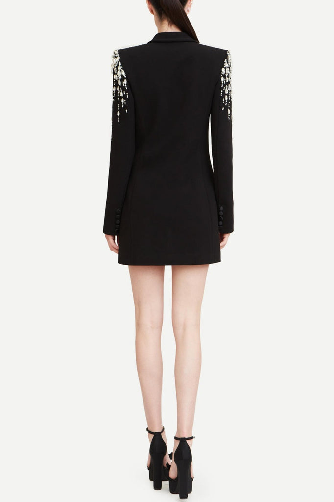 Stylish beautiful dress | Aurora Crystal Embellished Blazer Dress - Ideal for special occasions