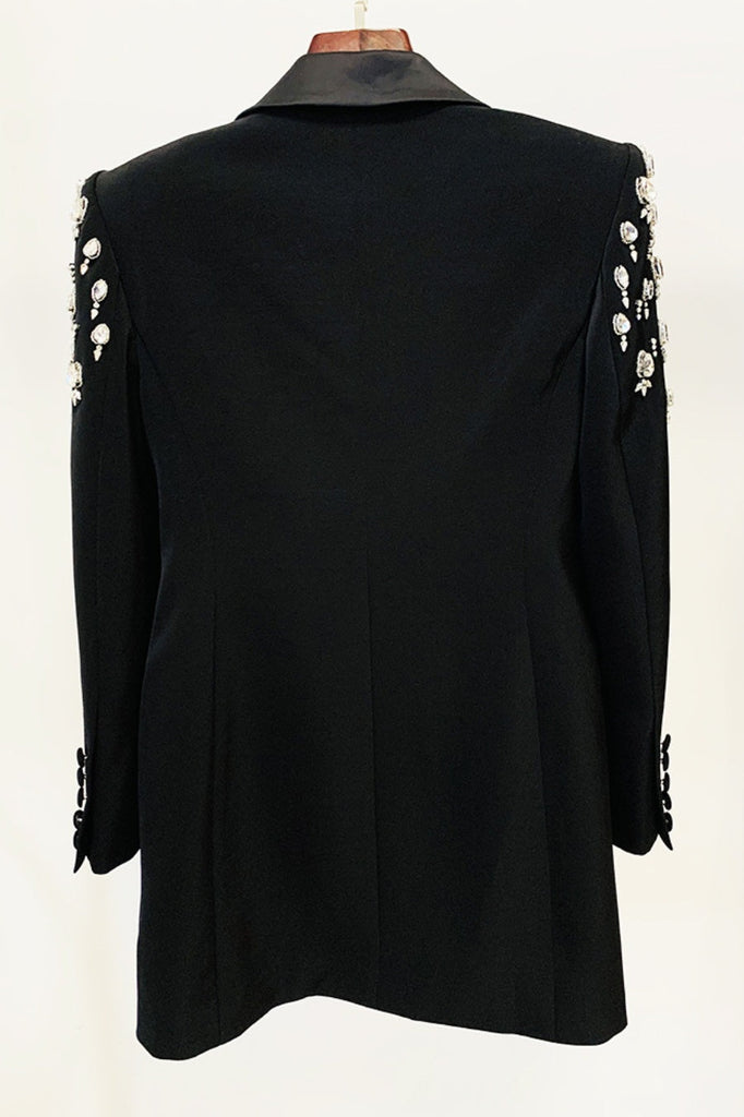 Stylish beautiful dress | Aurora Crystal Embellished Blazer Dress - Ideal for special occasions