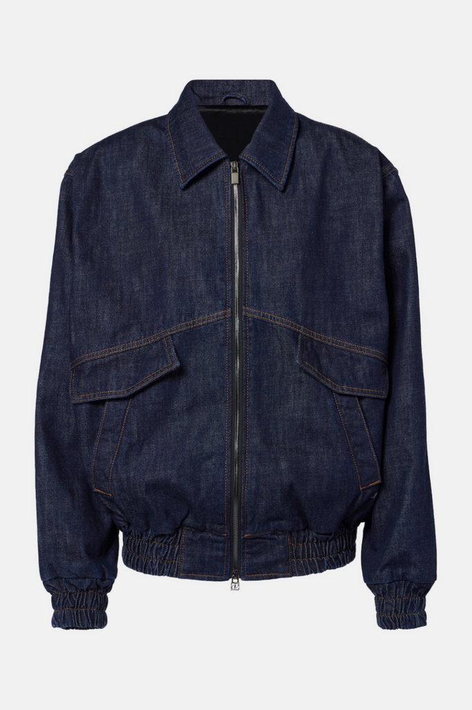 Stylish beautiful dress | Austyan Denim Bomber Jacket - Ideal for special occasions