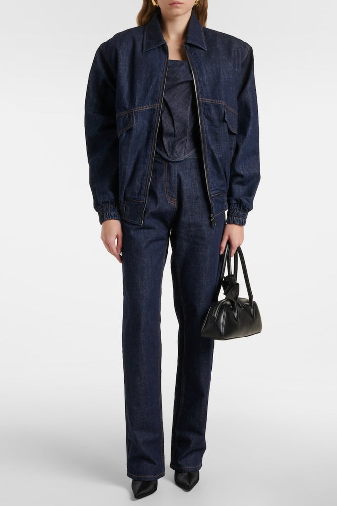 Shop  beautiful dress - Perfect for special occasions | Austyan Denim Bomber Jacket