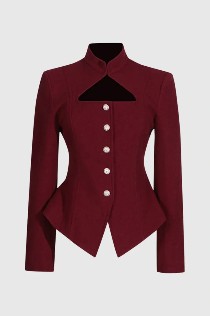 Shop  beautiful dress - Perfect for special occasions | Aymee Cutout Button Blazer