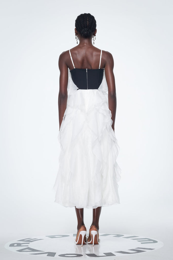 Shop  beautiful dress - Perfect for special occasions | Badri Bow Ruffle Maxi Dress