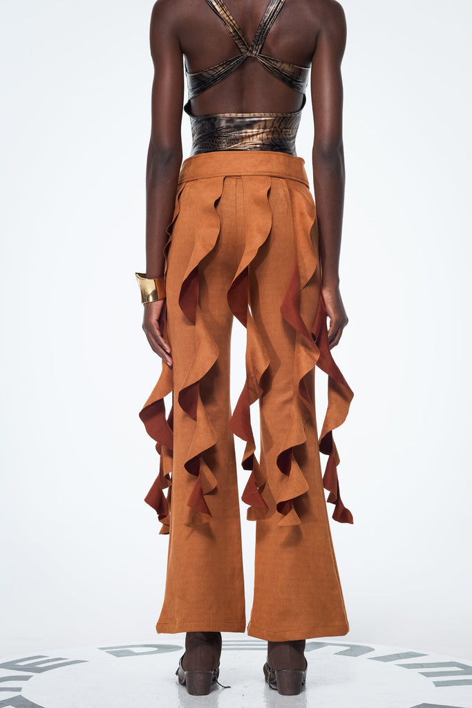 Bakarne Fringe Pants - Stylish beautiful dress for special occasions | Buy Online