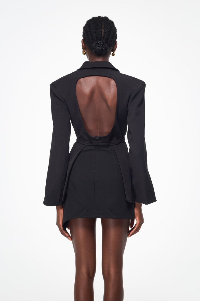 Balarabe Backless Lace Up Blazer - Stylish beautiful dress for special occasions | Buy Online