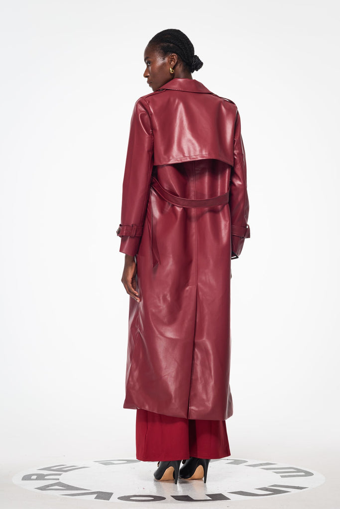 Shop  beautiful dress - Perfect for special occasions | Baldechild Buckle Leather Coat