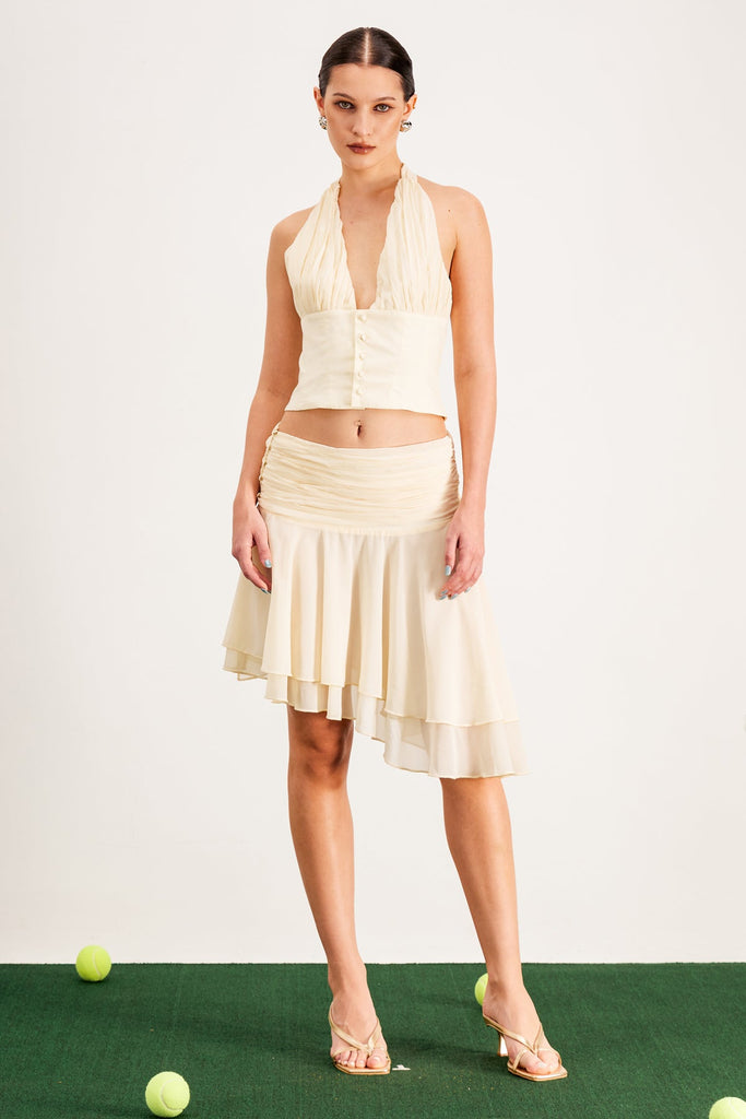 Shop  beautiful dress - Perfect for special occasions | Balla Ruch Halter Neck Skirt Set
