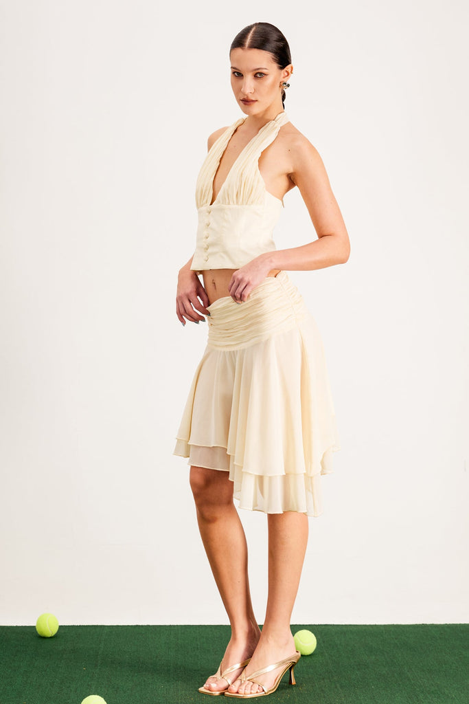 Shop  beautiful dress - Perfect for special occasions | Balla Ruch Halter Neck Skirt Set