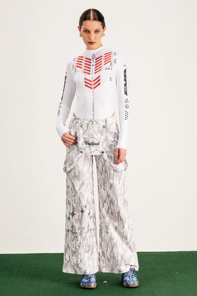 Shop  beautiful dress - Perfect for special occasions | Baltazar Deconstruct Camouflage Print Pants