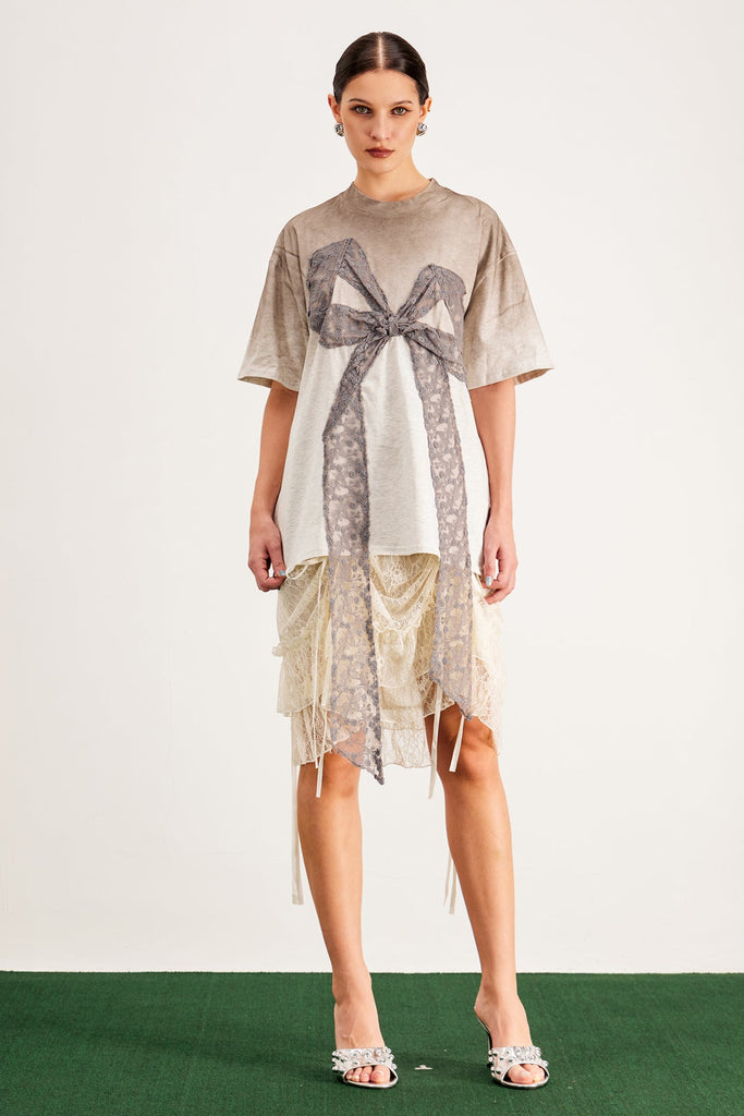 Bambang Bow T Shirt - Stylish beautiful dress for special occasions | Buy Online