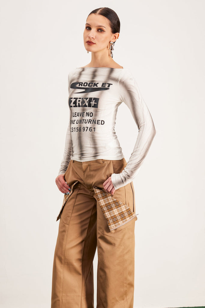 Baran Print Hayley Top - Stylish beautiful dress for special occasions | Buy Online