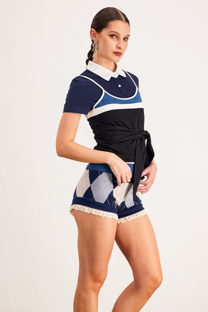 Shop  beautiful dress - Perfect for special occasions | Bardulf Polo Neck Two Piece Top