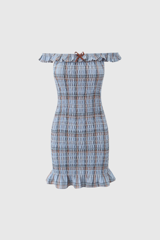 Stylish beautiful dress | Basya Strapless Stripe Bodycon Mini Dress - Ideal for special occasions