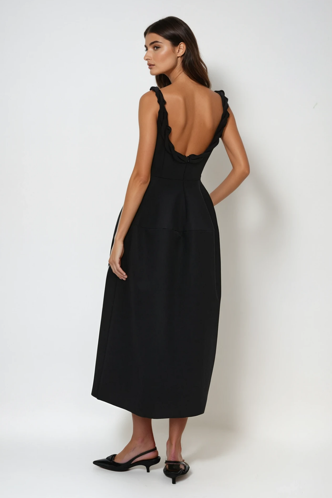 Batraz Twist Sleeveless Maxi Dress - Stylish beautiful dress for special occasions | Buy Online