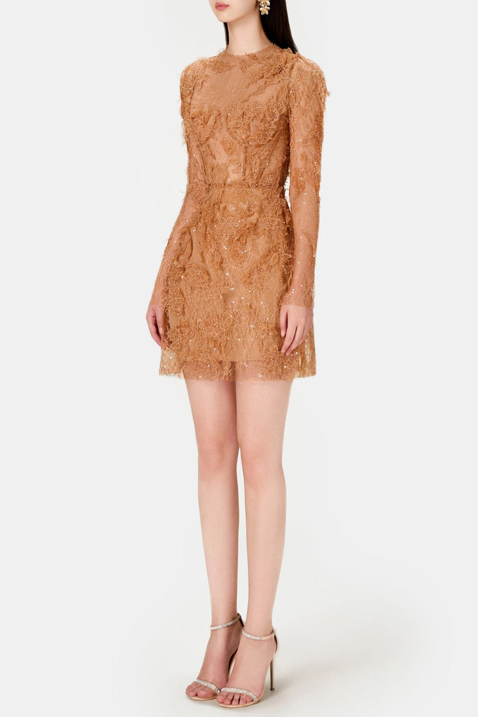Shop  beautiful dress - Perfect for special occasions | Batya Lace Long Sleeve Mini Dress