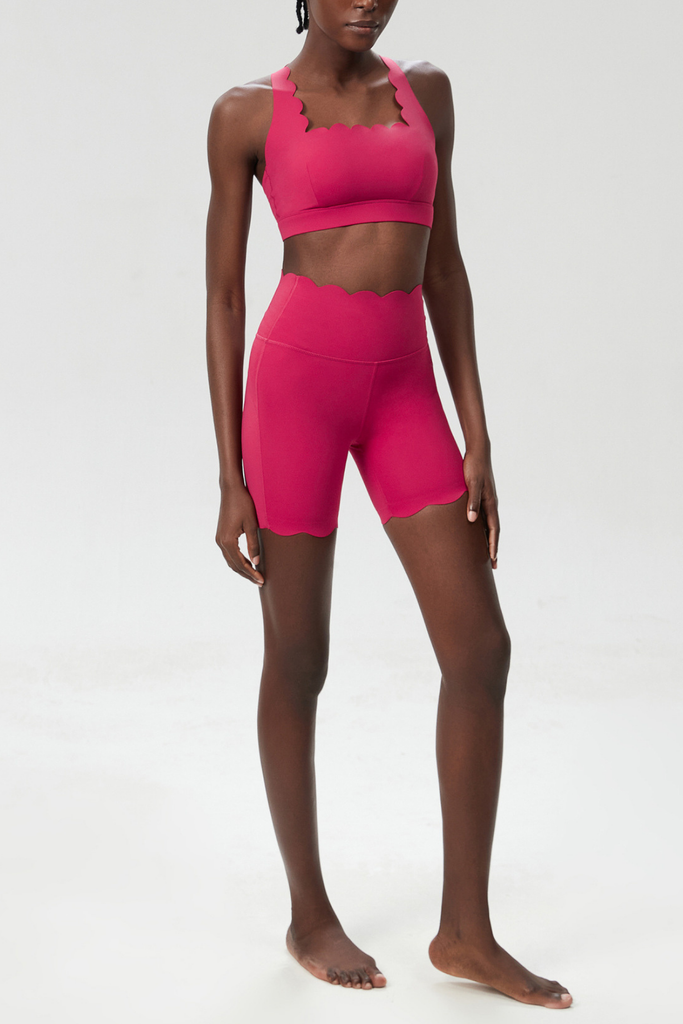 Shop  red dress - Perfect for special occasions | Bela Cross Wave Bodycon Pants Set In Red