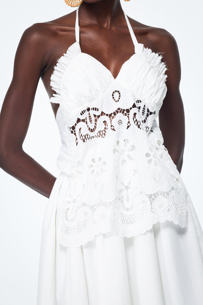 Shop  beautiful dress - Perfect for special occasions | Belden Cutout Backless Lace Up Ruch Maxi Dress