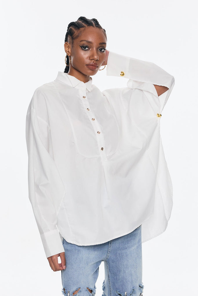 Stylish beautiful dress | Belindo Deconstruct Split Shirt - Ideal for special occasions