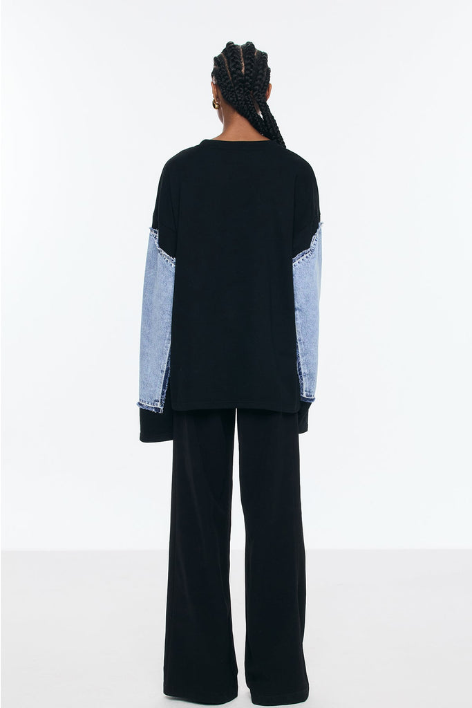 Shop  beautiful dress - Perfect for special occasions | Benitez Deconstruct Denim Top