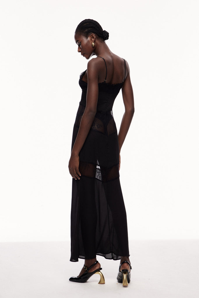 Shop  beautiful dress - Perfect for special occasions | Bernal Lace Cutout Floral Maxi Dress