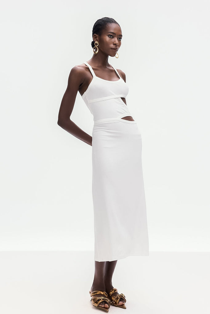 Berny Cutout Spaghetti Maxi Dress - Stylish beautiful dress for special occasions | Buy Online