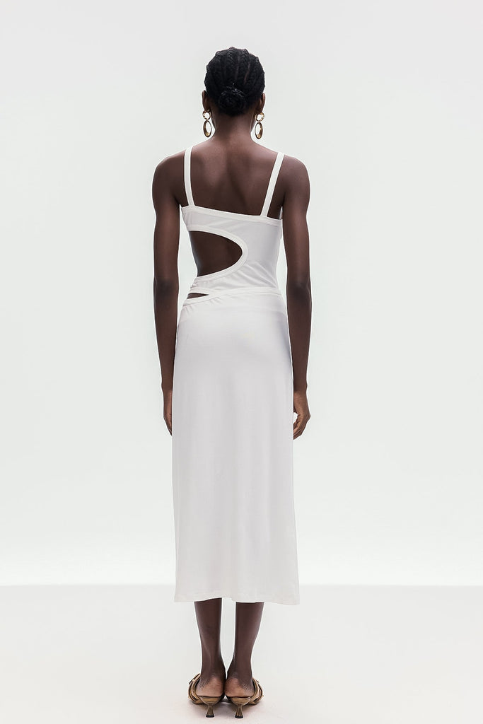 Berny Cutout Spaghetti Maxi Dress - Stylish beautiful dress for special occasions | Buy Online