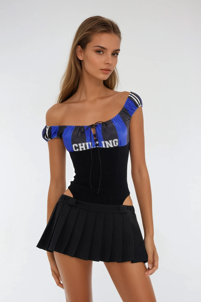 Shop  beautiful dress - Perfect for special occasions | Bertrada One Shoulder Cutout Ruffle Mini Dress