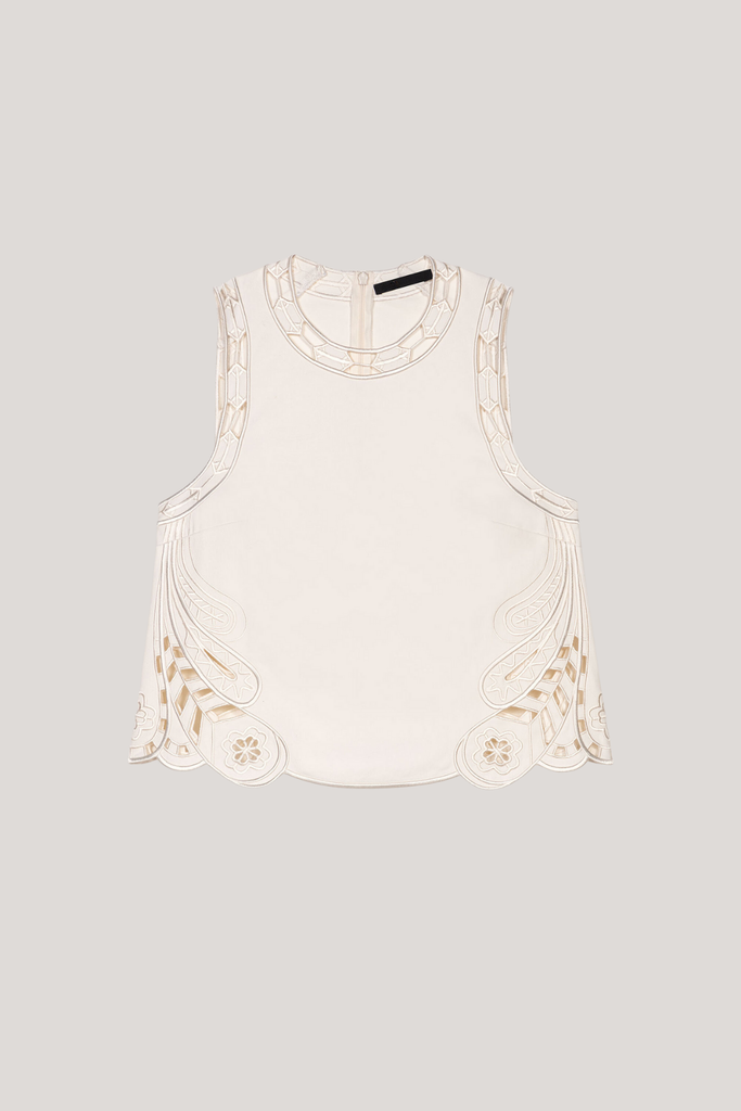 Stylish red dress | Bhavana Embroidered Cutout Pants Set - Ideal for special occasions