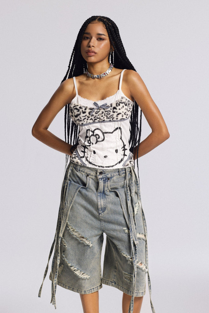 Shop  beautiful dress - Perfect for special occasions | Biff Lace Print Leopard Top