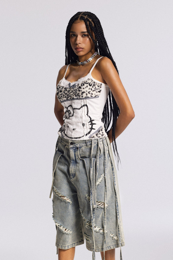 Shop  beautiful dress - Perfect for special occasions | Biff Lace Print Leopard Top